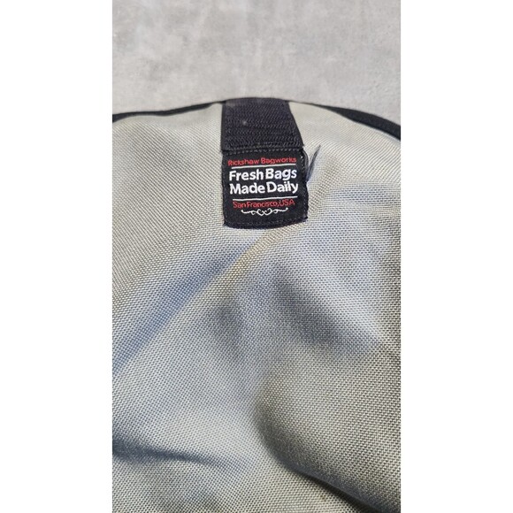 Rickshaw Herringbone Tweed Mini Zero Messenger Bag - Picture 7 of 8